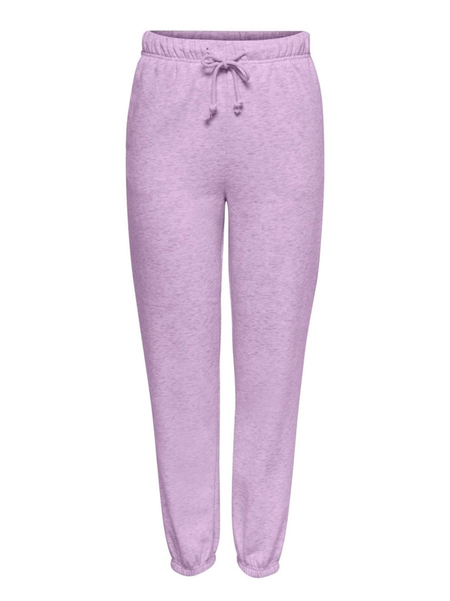 Dame ONLY Bukser | Comfy Sweatpants - Orchid Bloom