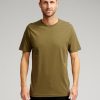 Herre TeeShoppen T-Shirts | Basic T-Shirt - Armygron