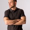 Herre TeeShoppen Poloshirts | Muscle Polo Shirt - Morkegra