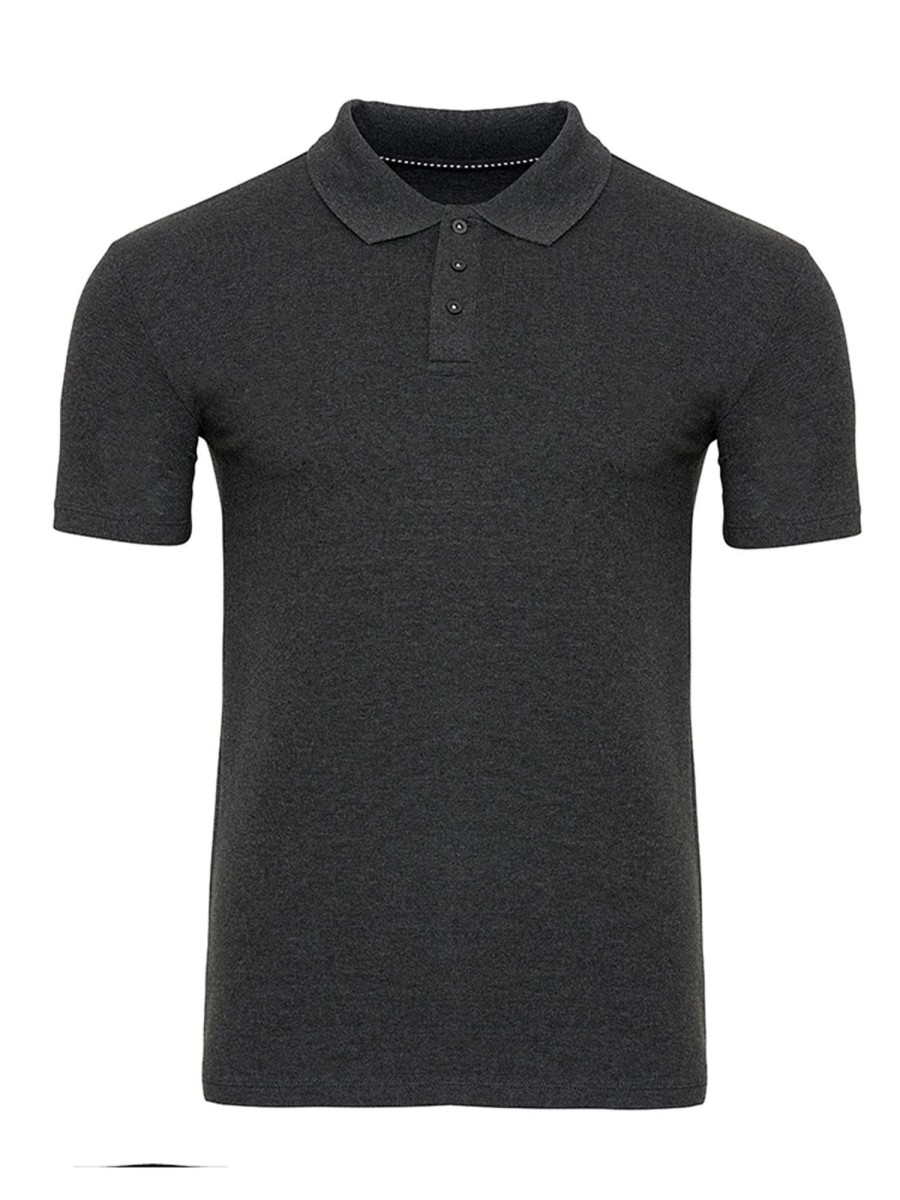 Herre TeeShoppen Poloshirts | Muscle Polo Shirt - Morkegra