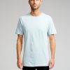 Herre TeeShoppen T-Shirts | Basic T-Shirt - Lysebla