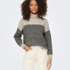 Dame ONLY Strik | Melsy Life Pullover Strik - Sort