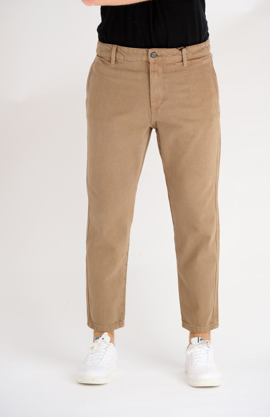 Herre Only u0026 Sons Bukser | Avi Beam Chino Twill Pants - Shitake