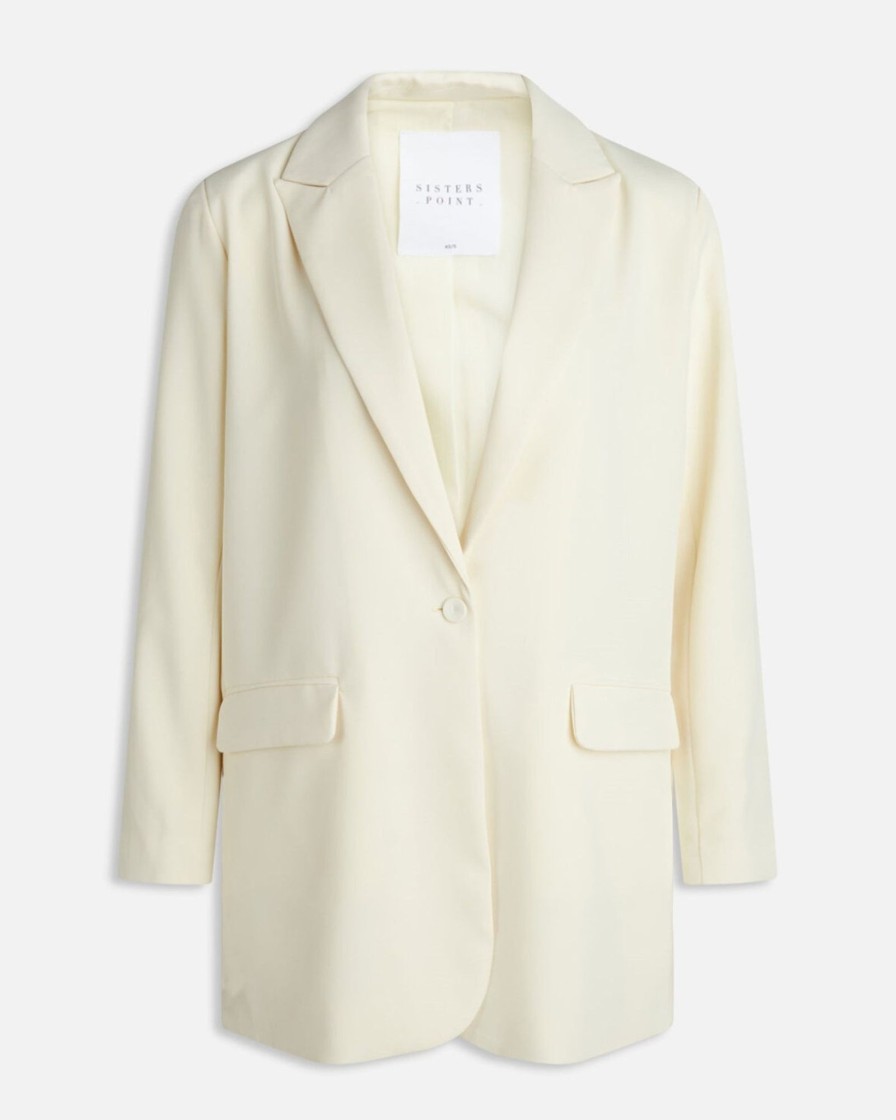 Dame Sisters Point Blazere | Vagna Oversized Blazer - Creme