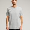 Herre TeeShoppen T-Shirts | Basic T-Shirt - Gra