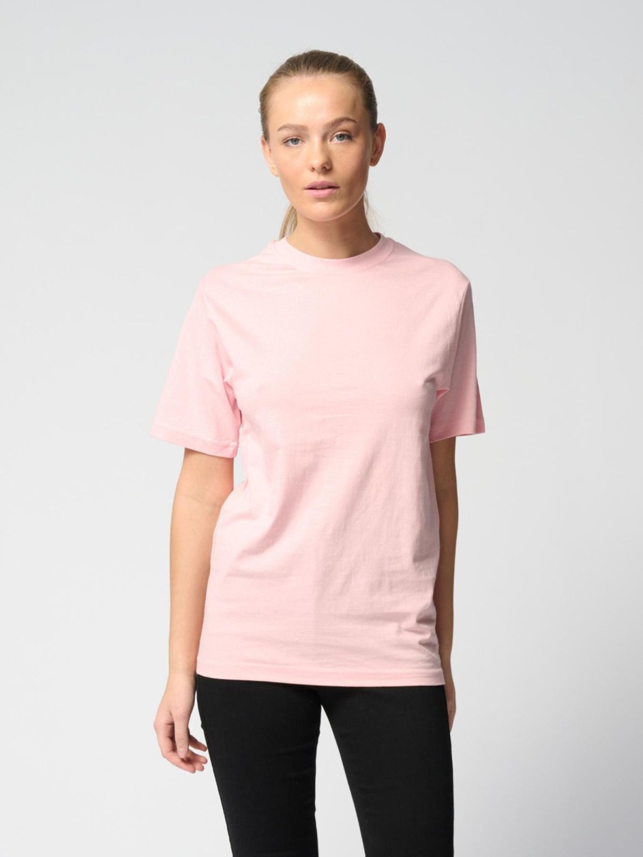 Dame TeeShoppen T-Shirts & Toppe | Oversized T-Shirt - Rose