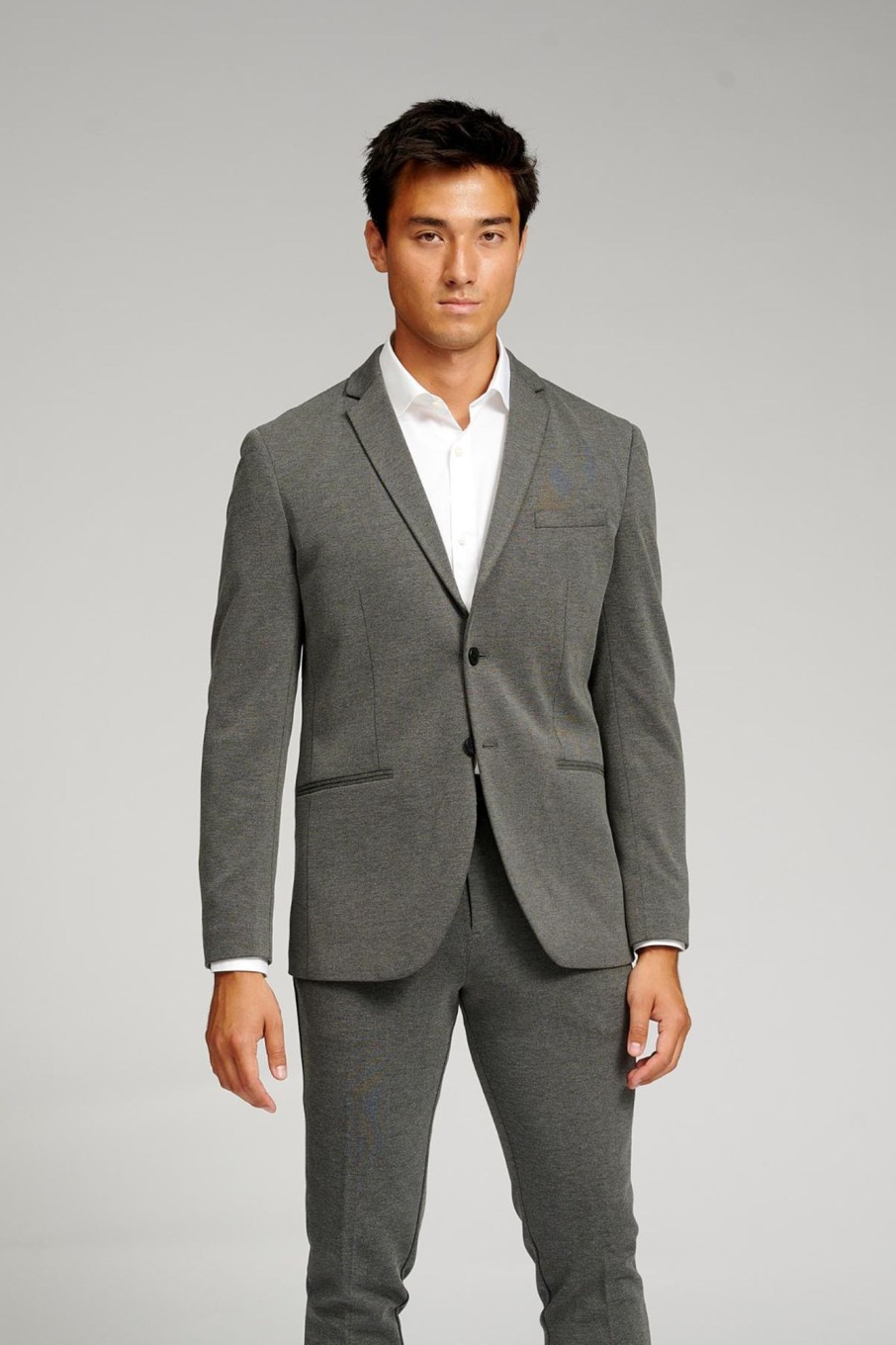 Herre TeeShoppen Blazere | Den Originale Performance Blazer - Morkegra