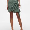 Dame ONLY Nederdele | Olivia Wrap Skirt - Chinois Green