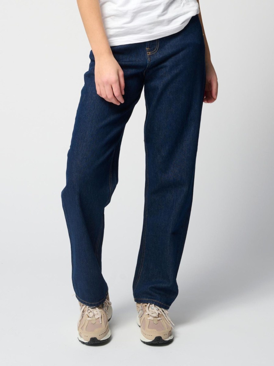 Dame TeeShoppen Jeans | De Originale Performance Loose Jeans - Dark Blue Denim