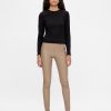 Dame Object Bukser | Belle Coated Leggings - Beige