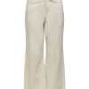 Dame ONLY Jeans | Donna Jeans (Wide Leg) - Ecru