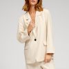 Dame TeeShoppen Suits | Oversized Blazer - Beige