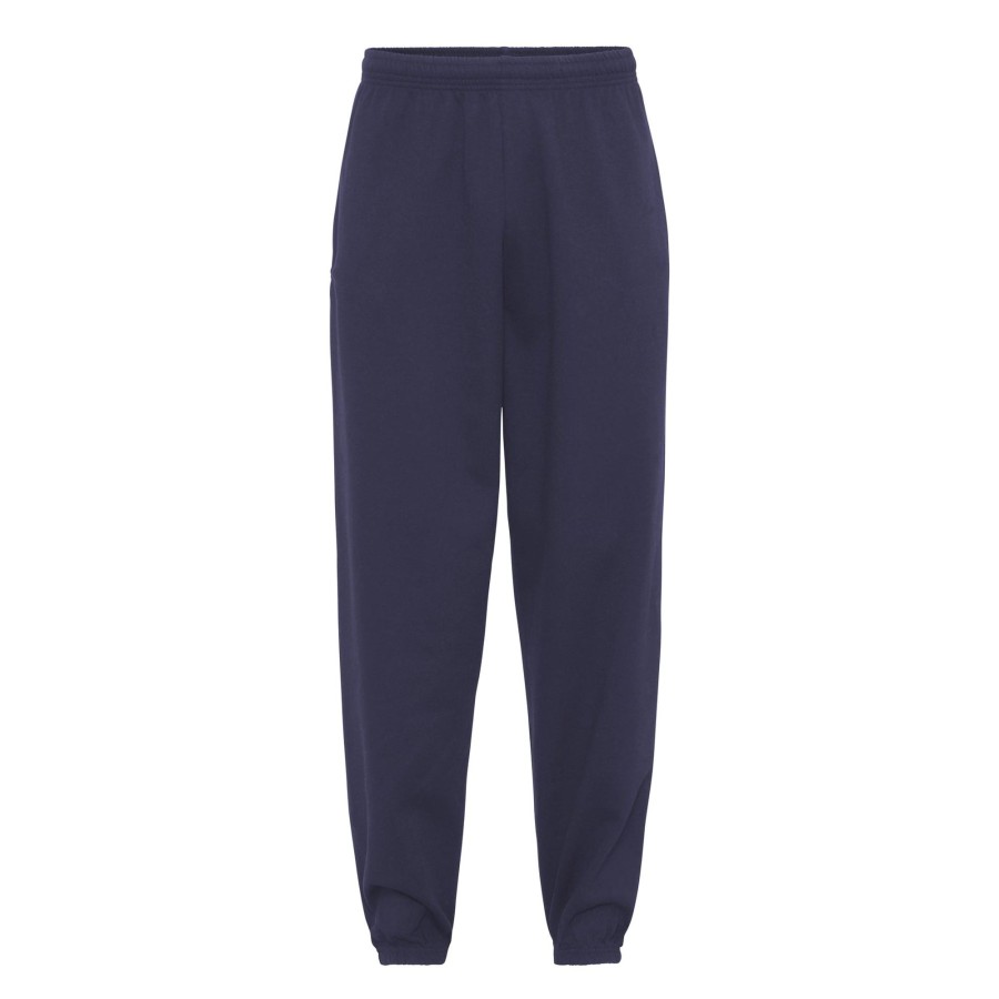 Dame TeeShoppen Bukser | Basic Sweatpants - Blue Navy (Dame)