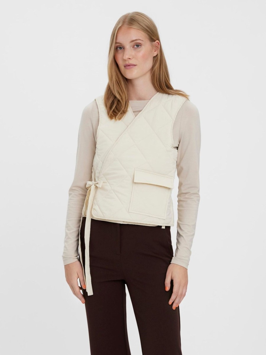 Dame Vero Moda Veste | Via Vest - Birch