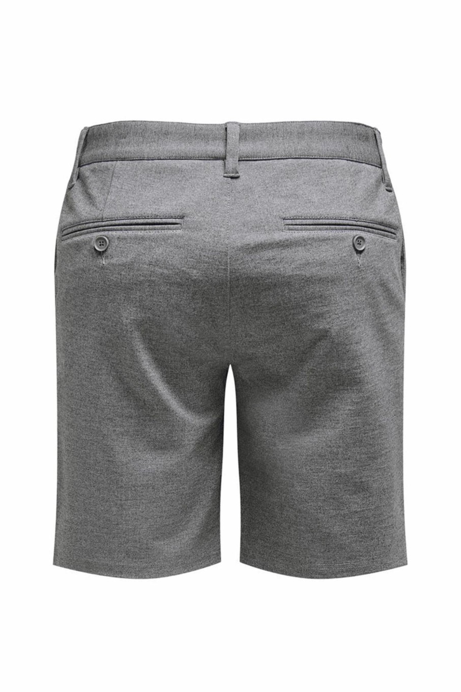 Herre TeeShoppen Shorts | Chino Shorts - Grey Melange