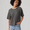 Dame Vero Moda T-Shirts & Toppe | Fiona O-Neck Top - Sort