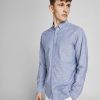 Herre Jack u0026 Jones Skjorter | Summer Shirt - Faded Denim