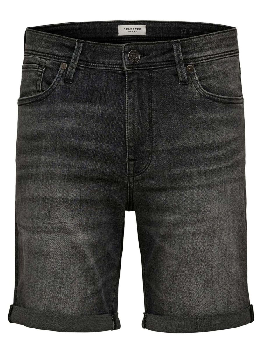 Herre Selected Homme Shorts | Alex Shorts - Denim Gra