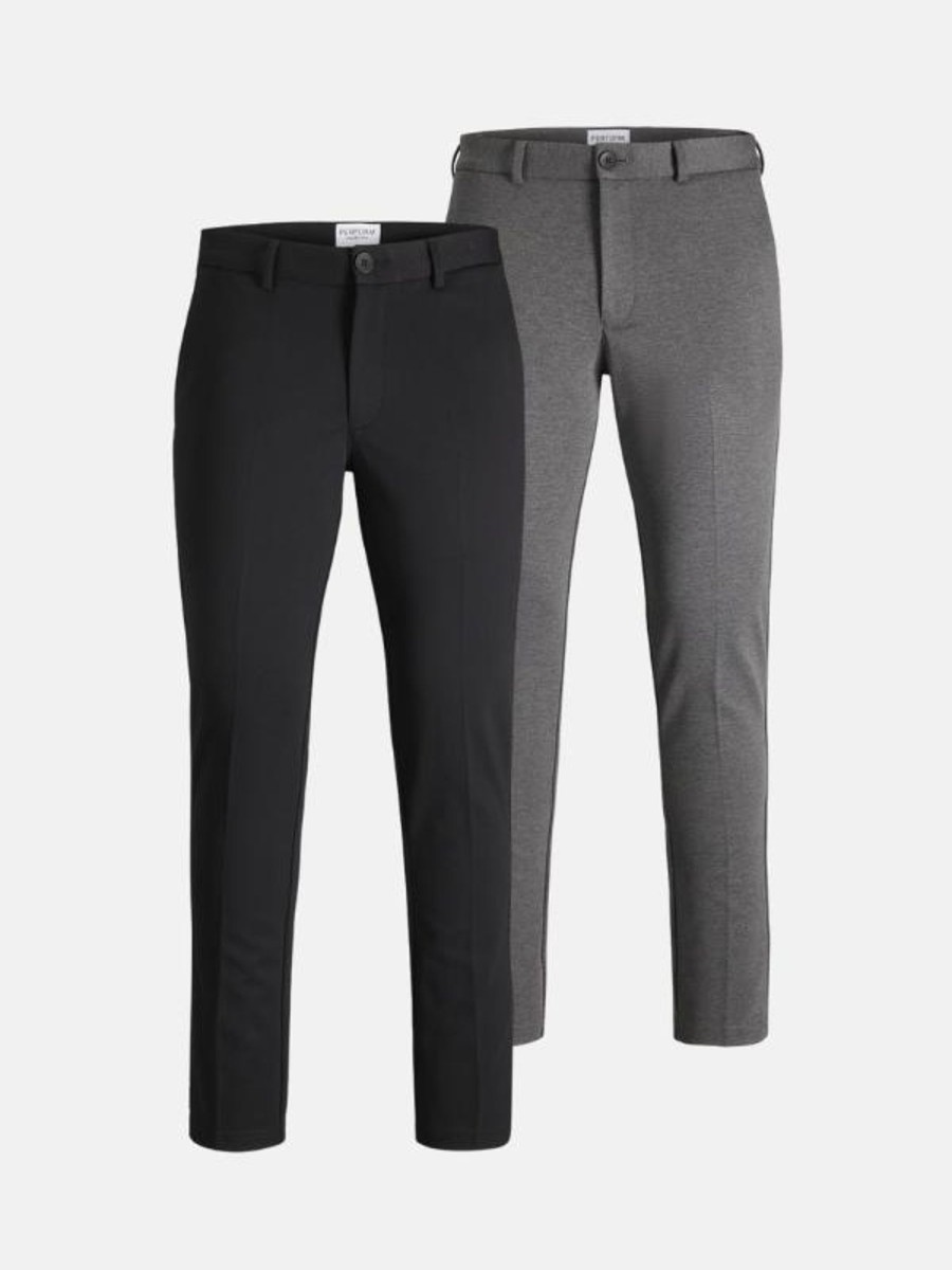 Herre TeeShoppen Performance Pants | Performance Pants Regular Fit - Pakketilbud (2 Stk.)