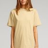 Dame TeeShoppen T-Shirts & Toppe | Oversized T-Shirt - Sand (Dame)