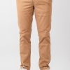 Herre TeeShoppen Performance Pants | De Originale Performance Structure Pants (Regular) - Mork Beige