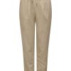 Dame ONLY Bukser | Caro-Poptrash Pants - Oxford Tan