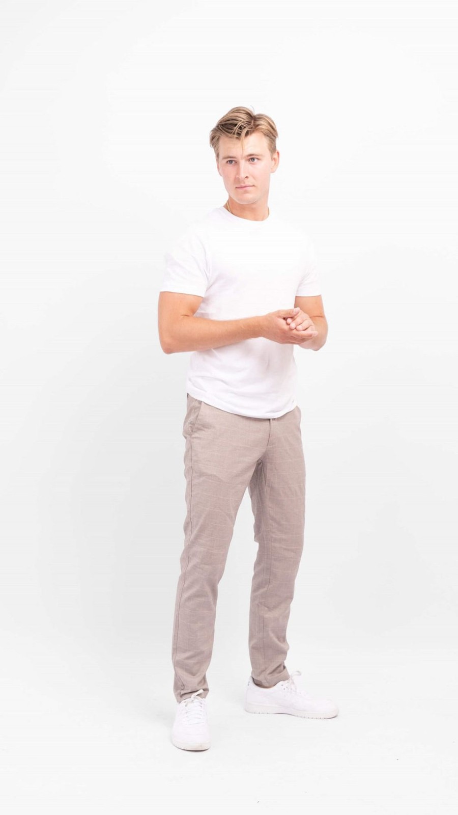 Herre Only u0026 Sons Bukser | Mark Pants Tern - Beige