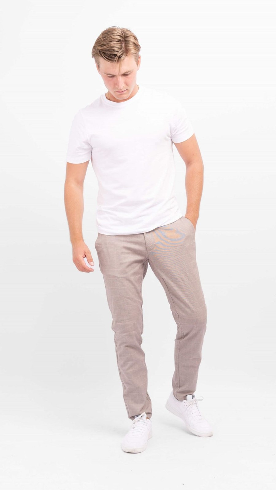 Herre Only u0026 Sons Bukser | Mark Pants Tern - Beige