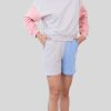 Dame Jacqueline de Yong Shorts | Mera Color Blocks Shorts - Sand/Bla