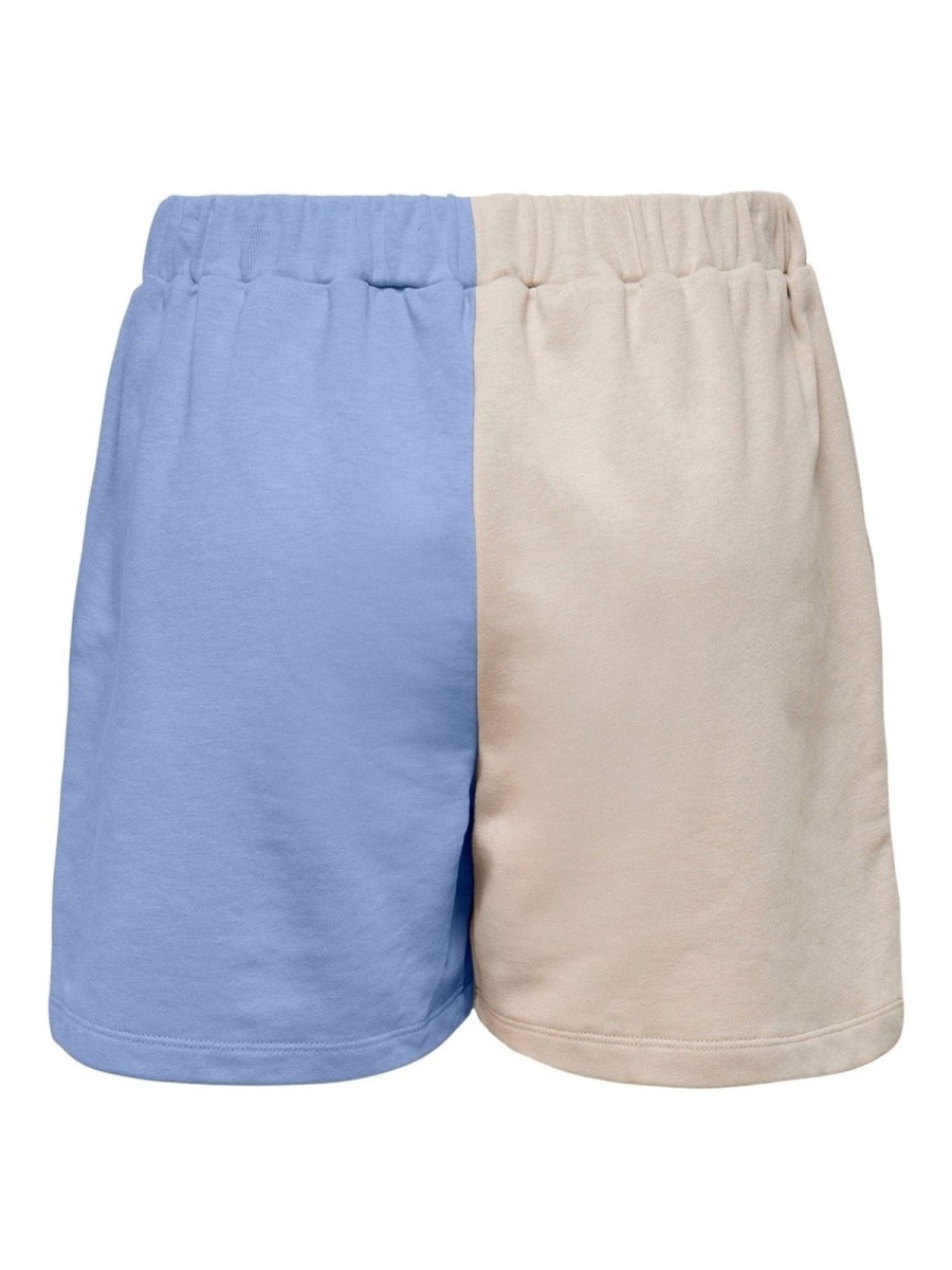 Dame Jacqueline de Yong Shorts | Mera Color Blocks Shorts - Sand/Bla