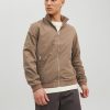 Herre Jack u0026 Jones Jakker & Frakker | Rush Harrington Bomber Jakke - Falcon