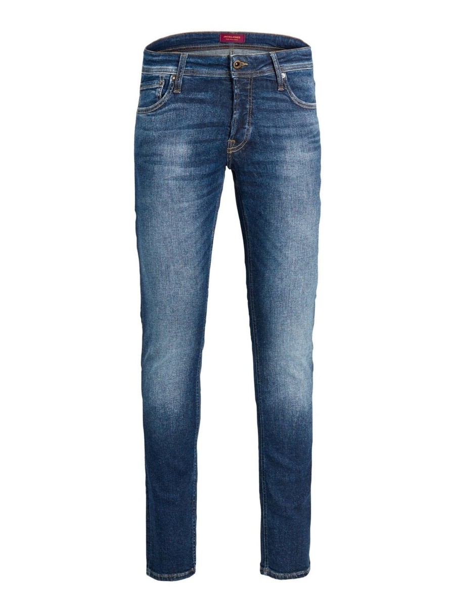 Herre Jack u0026 Jones Jeans | Original Glenn Jeans - Denim Blue