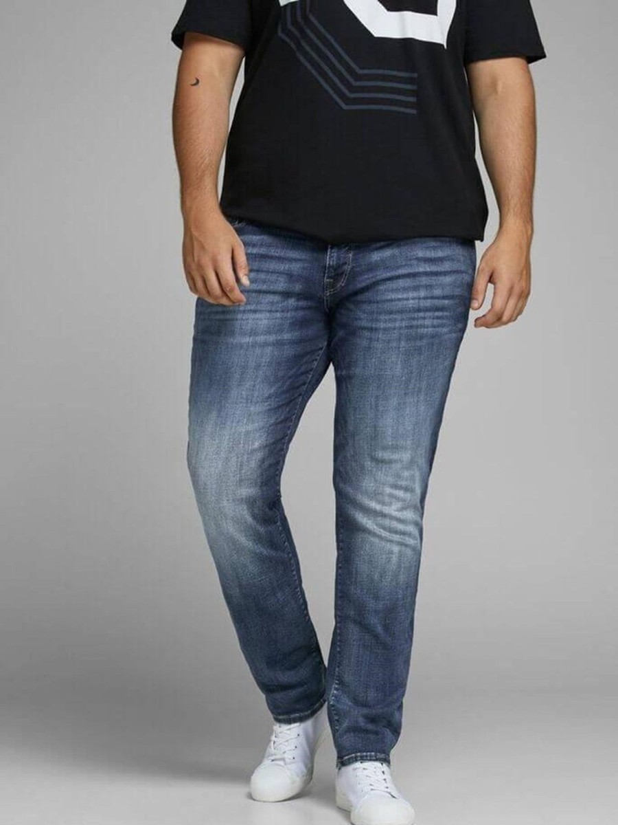 Herre Jack u0026 Jones Jeans | Tim Icon Jeans - Bla Denim