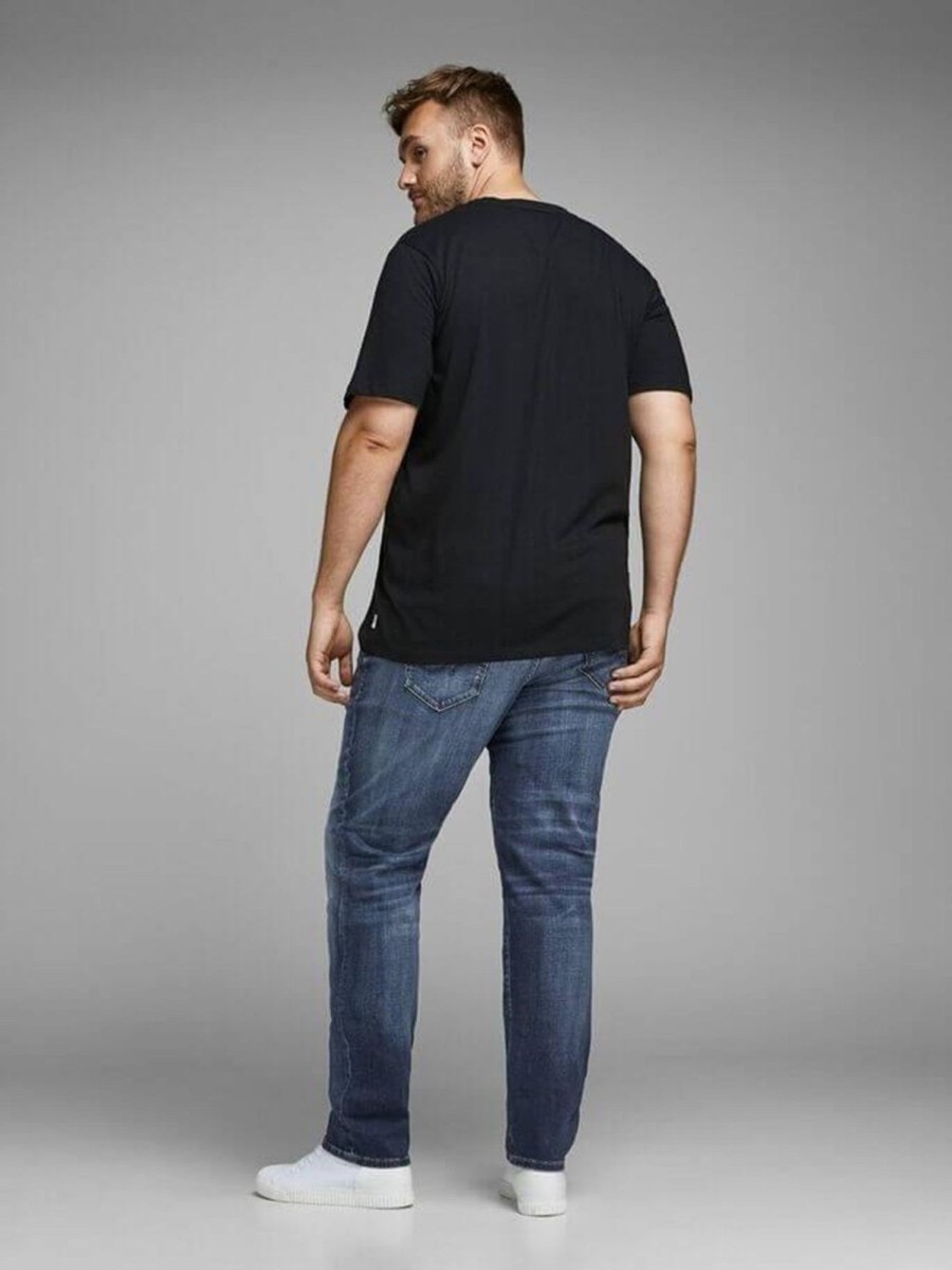 Herre Jack u0026 Jones Jeans | Tim Icon Jeans - Bla Denim