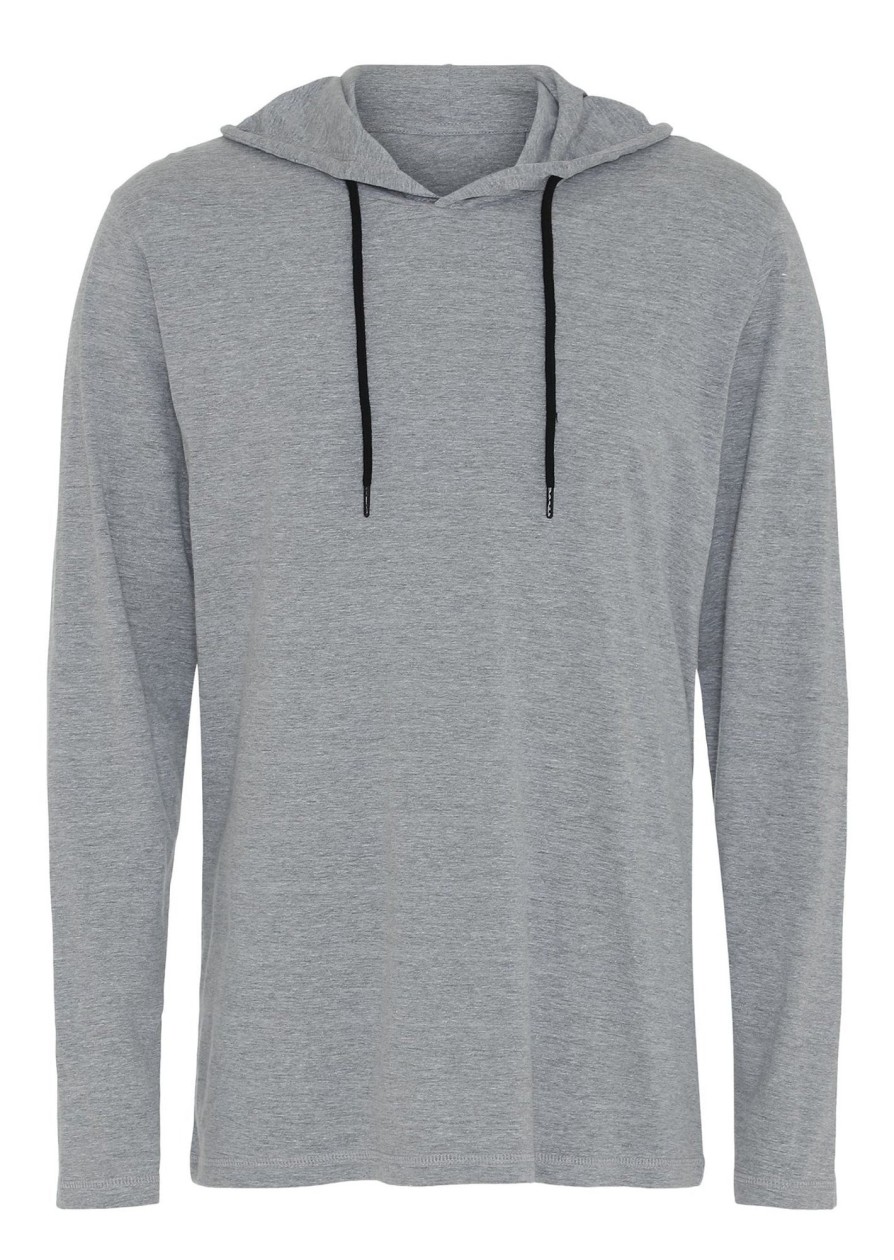 Herre TeeShoppen Trojer | Light Hoodie - Lysegra