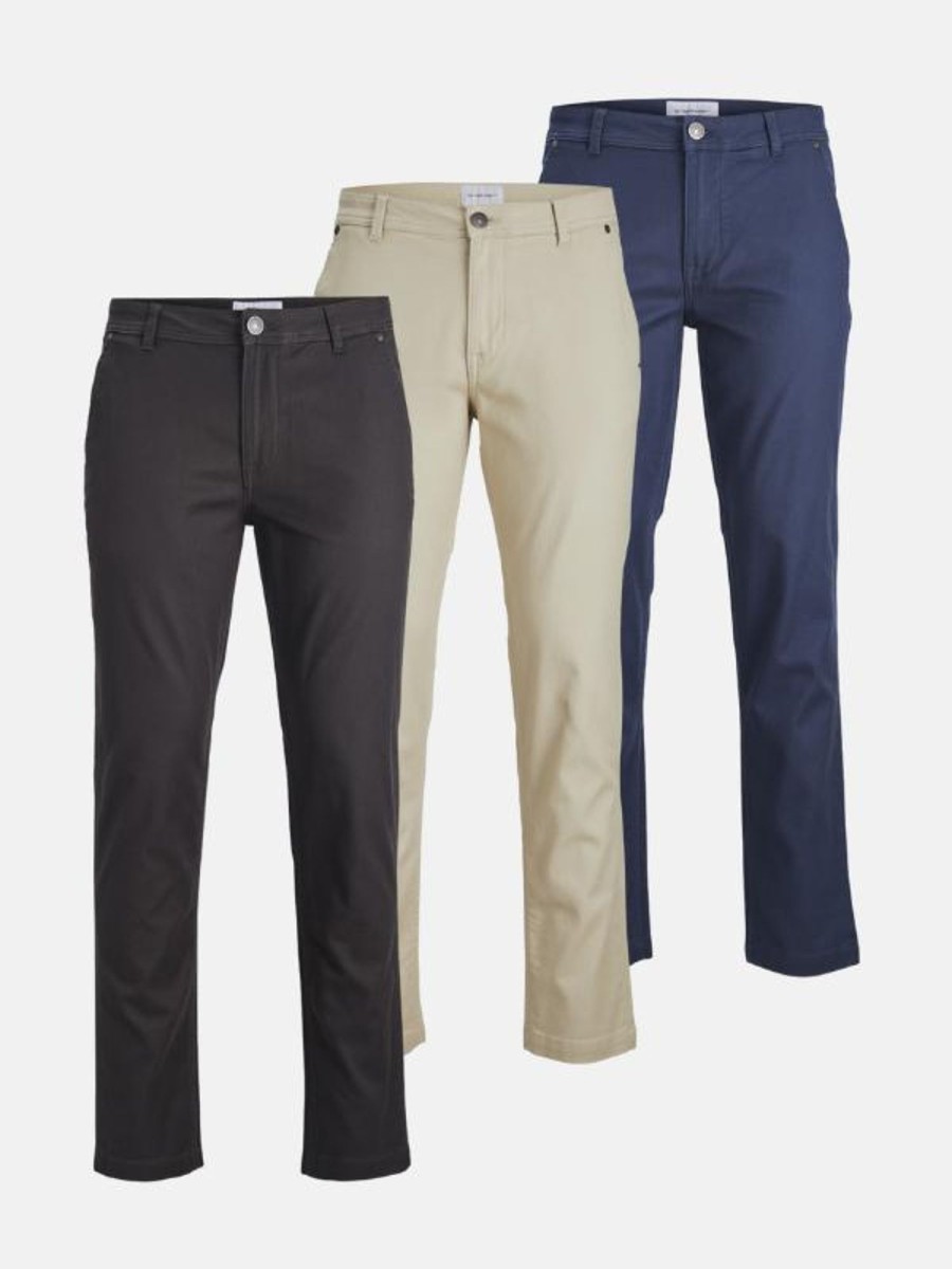 Herre TeeShoppen Performance Pants | Performance Structure Pants Regular Fit - Pakketilbud (3 Stk.)