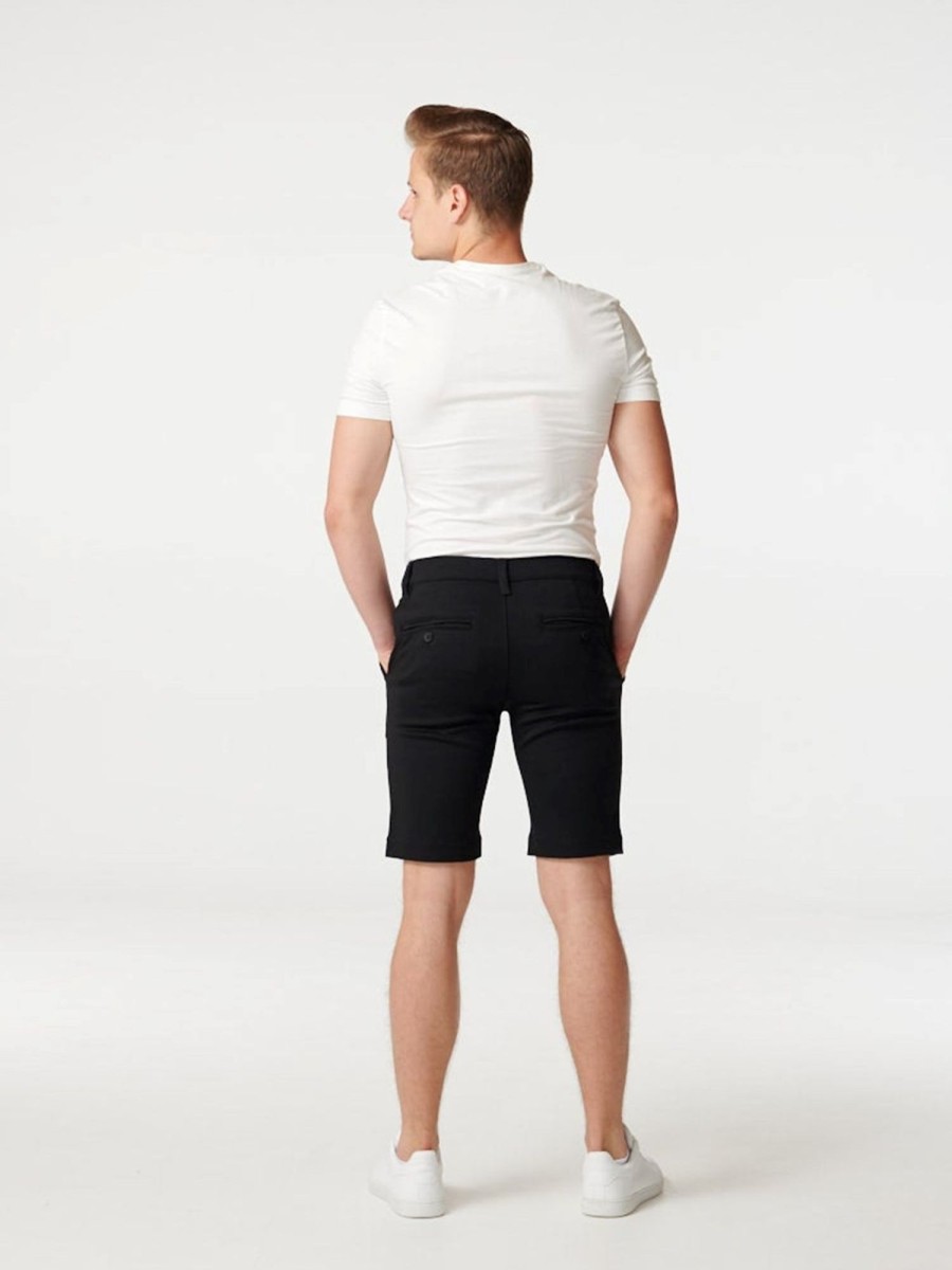 Herre TeeShoppen Shorts | Chino Shorts - Sort