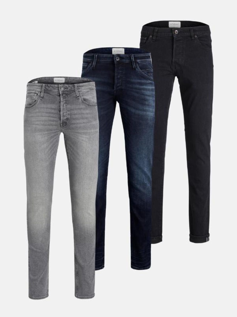 Herre TeeShoppen Jeans | De Originale Performance Jeans (Slim) - Pakketilbud (3 Stk.)