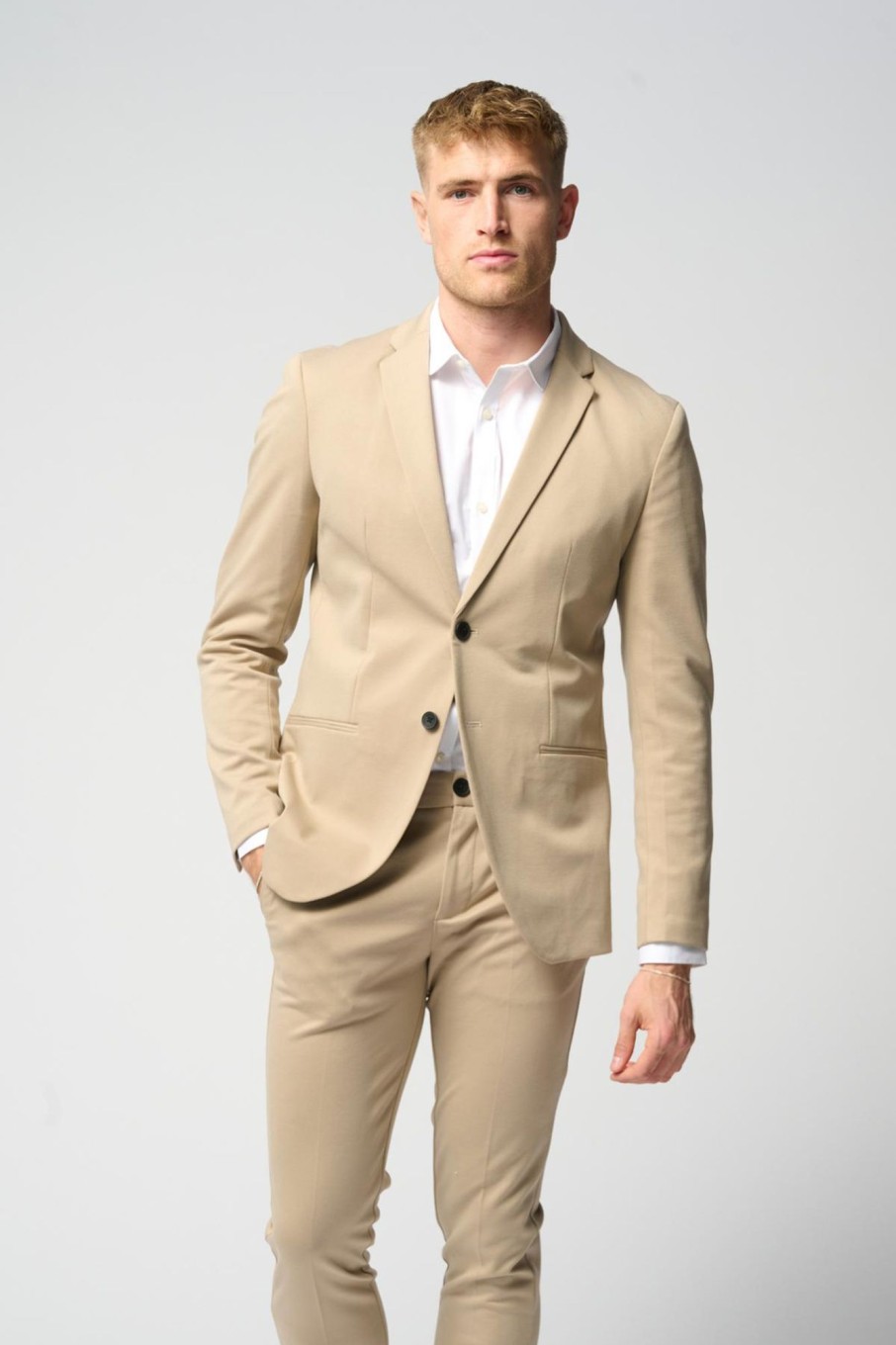 Herre TeeShoppen Blazere | Den Originale Performance Blazer - Crockery