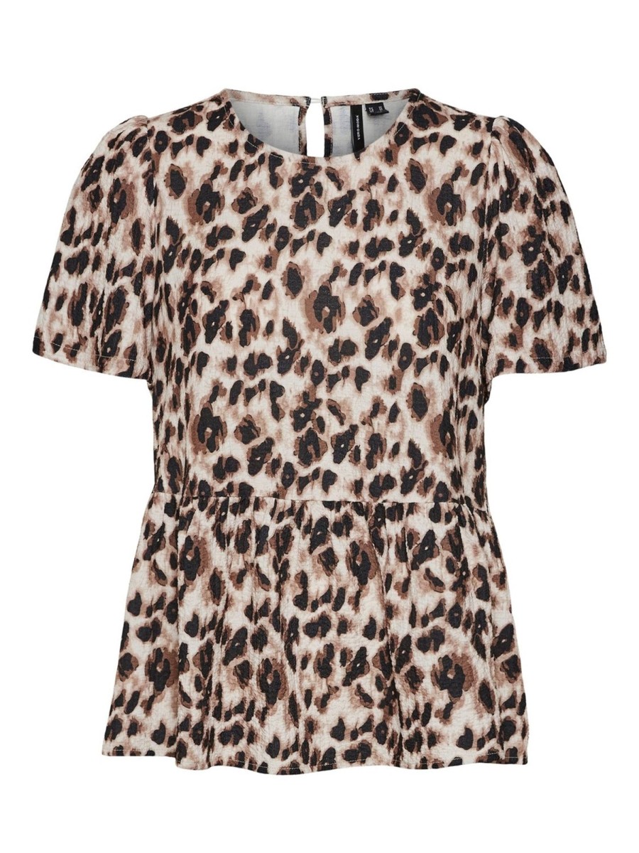 Dame Vero Moda Skjorter & Bluser | Joseline Leo Bluse - Birch