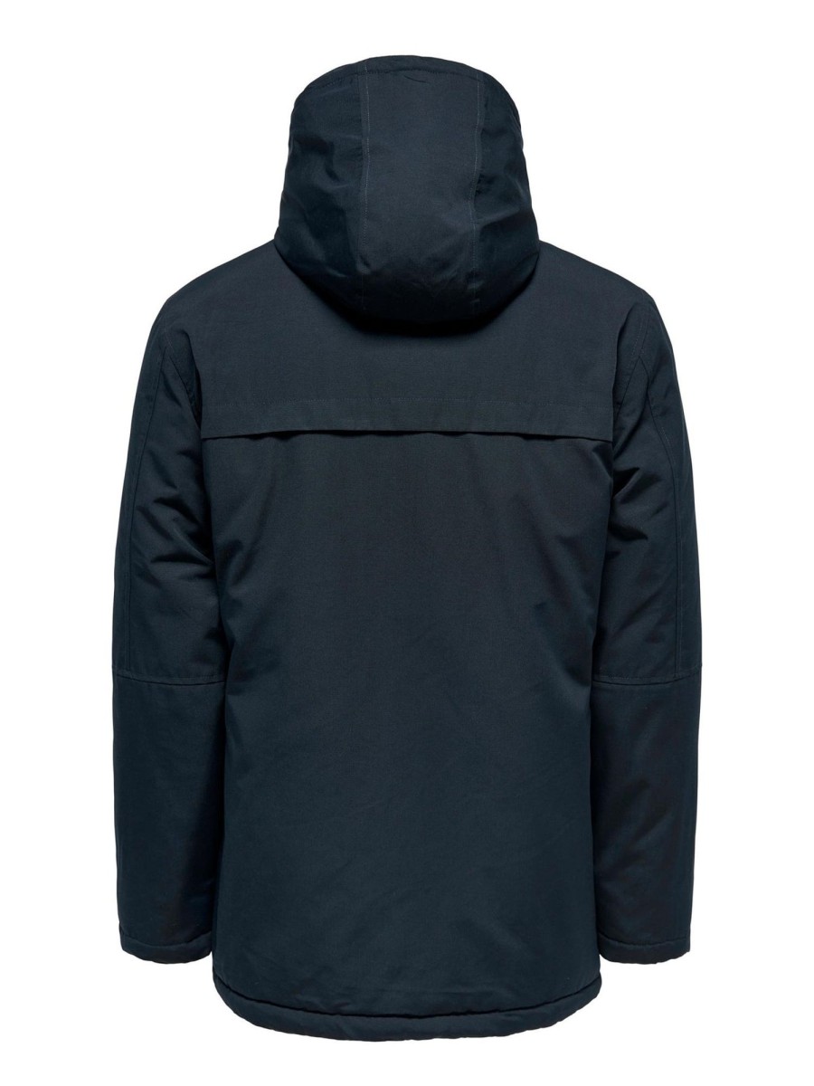 Herre Only u0026 Sons Jakker & Frakker | Jayden Parka - Dark Navy