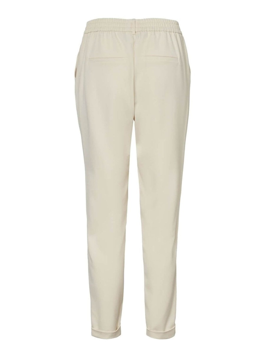 Dame Vero Moda Bukser | Maya Pants (Bred Model) - Birch