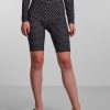 Dame PIECES Shorts | Ammi High Waist Bike Shorts - Sort