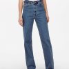 Dame ONLY Jeans | Camille Wide Leg Jeans - Blue Denim