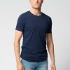 Herre TeeShoppen T-Shirts | Muscle T-Shirt - Navy