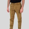 Herre Selected Homme Bukser | Straight Stroke Cord Pants - Butternut