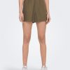 Dame ONLY Shorts | Tokyo Linen Shorts - Brun