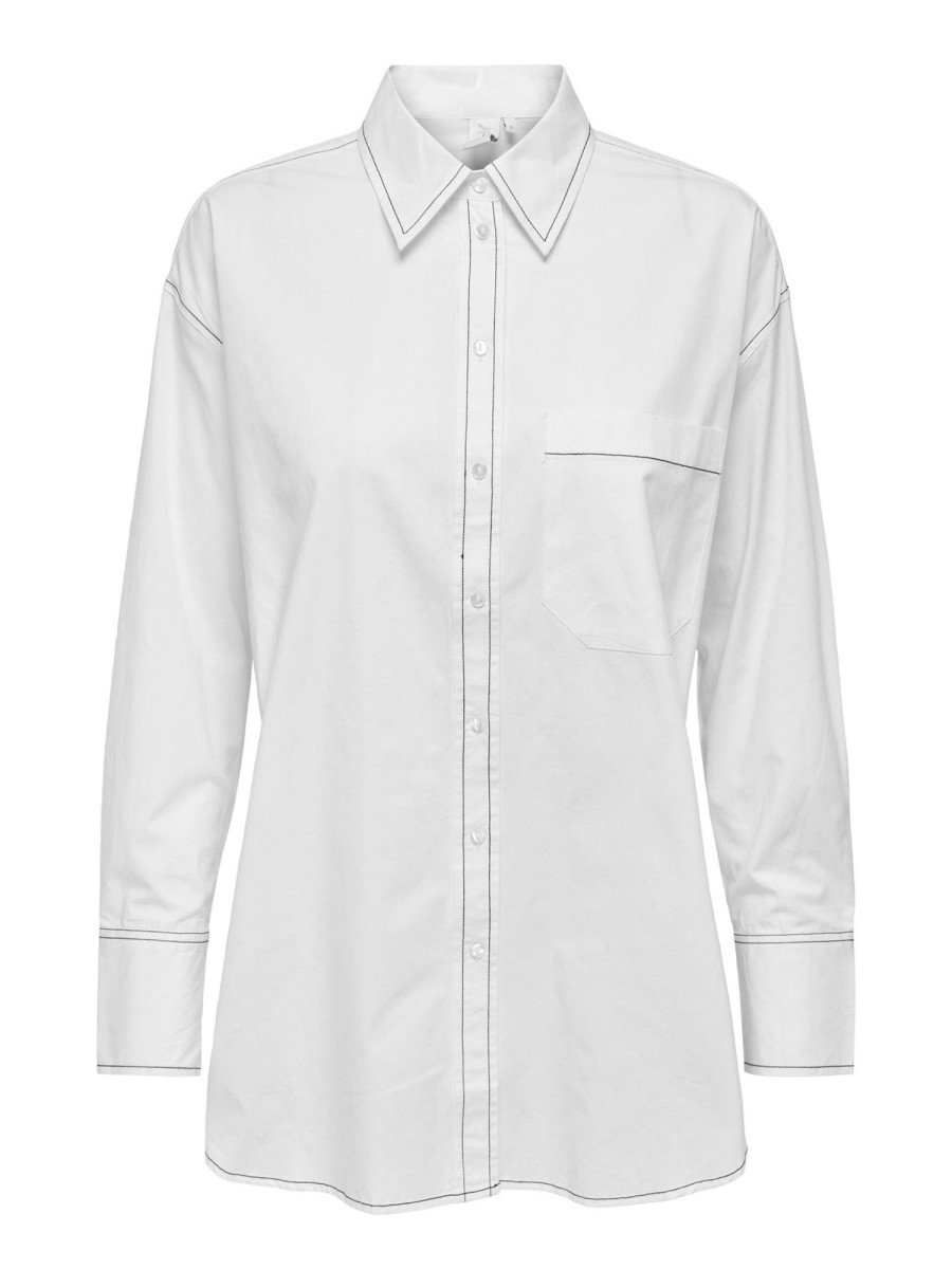 Dame ONLY Skjorter & Bluser | Sofia Skjorte - Bright White