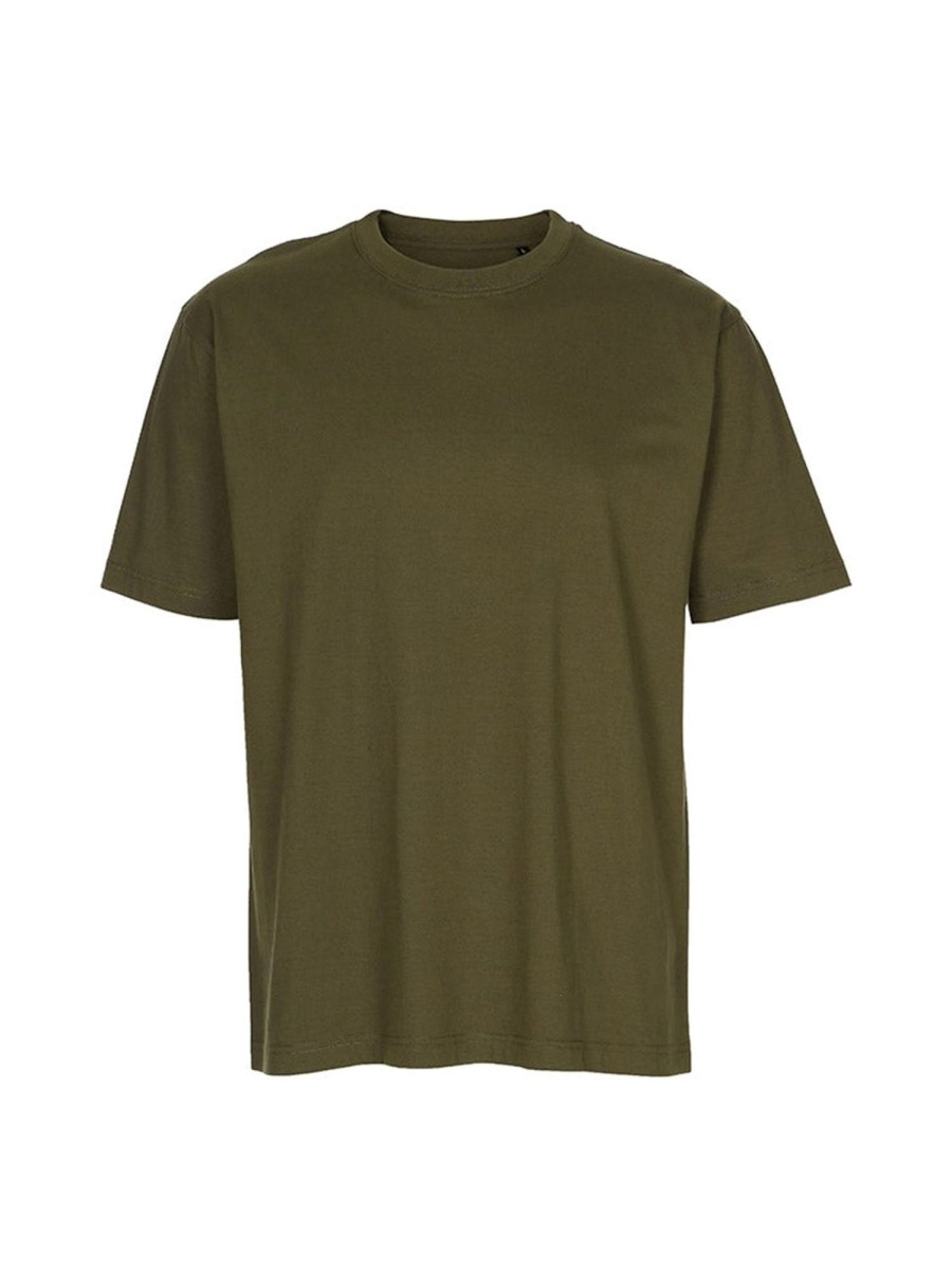 Dame TeeShoppen T-Shirts & Toppe | Oversized T-Shirt - Army (Dame)