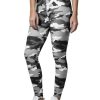 Dame Urban Classics Bukser | Ladies Camo Leggings - Hvid